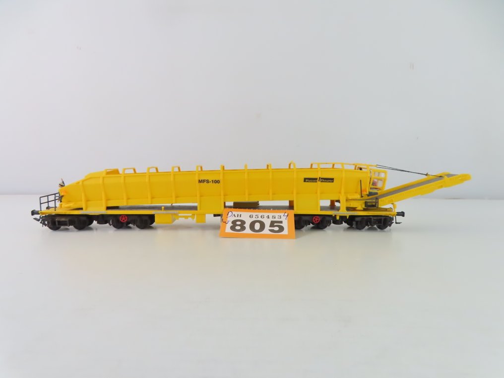 Kibri H0 - 16150 - Carrozza merci di modellini di treni (1) - MFS 100 'Unità di materiale, alimentazione e silos', kit costruito #2.1
