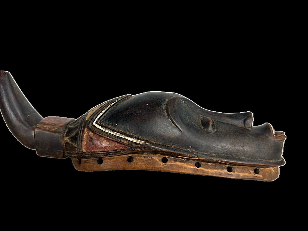 Guro Gu Maske – αρχές του 20ού αιώνα – Αφρικανική μάσκα - Γκουρό - Ακτή Ελεφαντοστού  (χωρίς τιμή ασφαλείας) #3.2