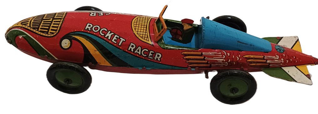 Louis Marx and Company - Bliklegetøj - Rocket Racer - 1950-1960 - U.S.A. #1.0