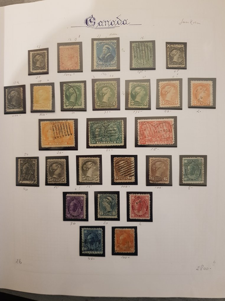 British Commonwealth - Verzameling van Engelse koloniën in een album. #4.3