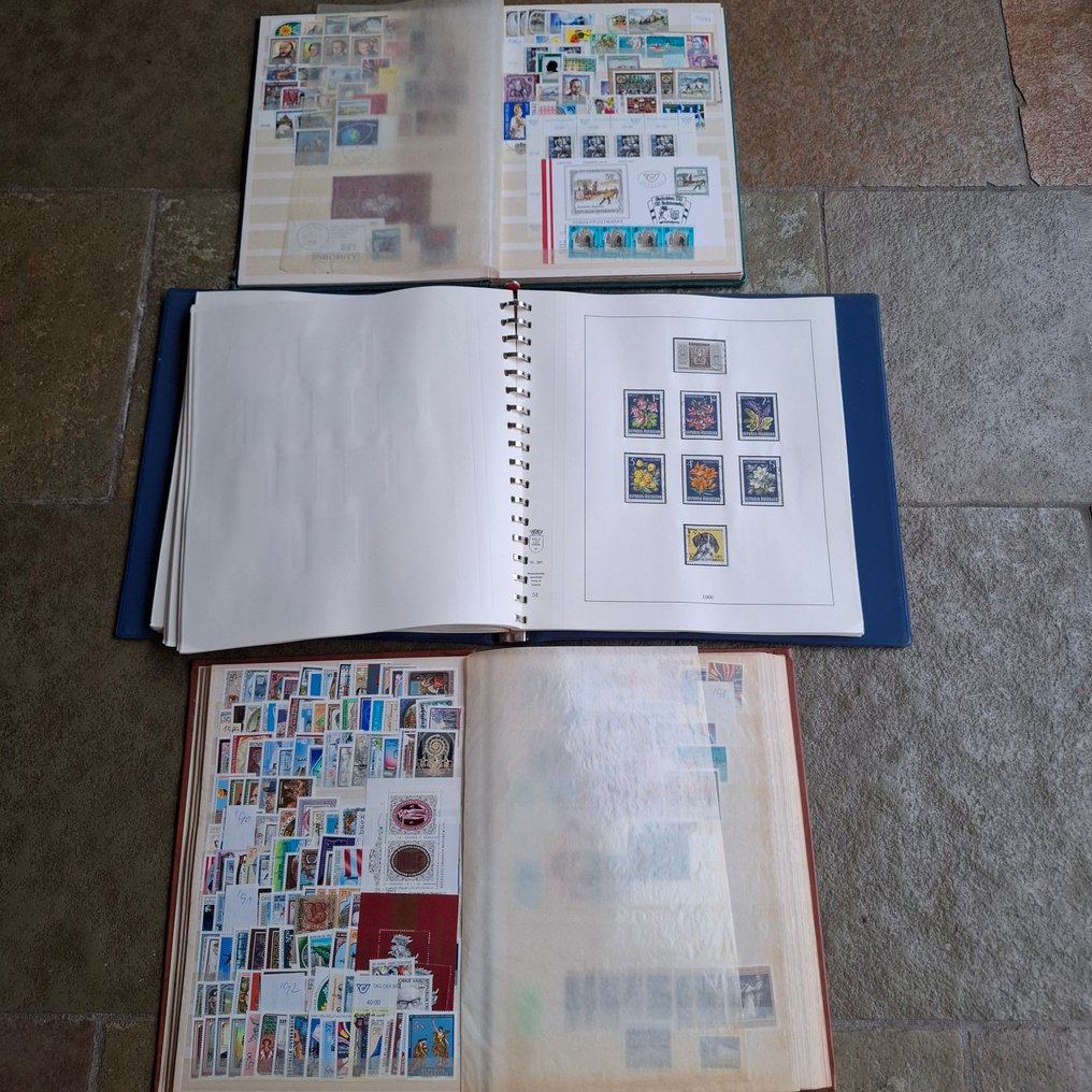 Austria 1940/2013 - Colecție/stoc neuzate/necirculate și folosite în 3 bande. #1.0