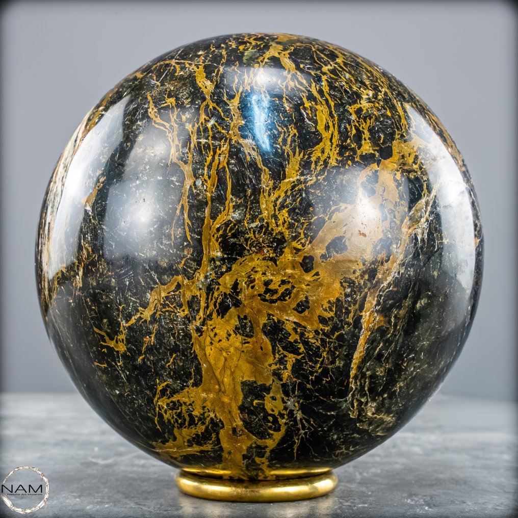 Πολύ σπάνιο φυσικό φανταστικό όπλα. Sphere, Ινδονησία- 1751.42 g #2.1