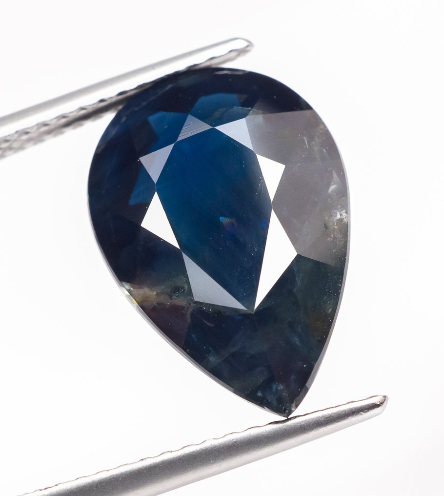 沒有保留價 藍寶石  - 7.42 ct - Lotus Gemology - Deep Blue #1.0