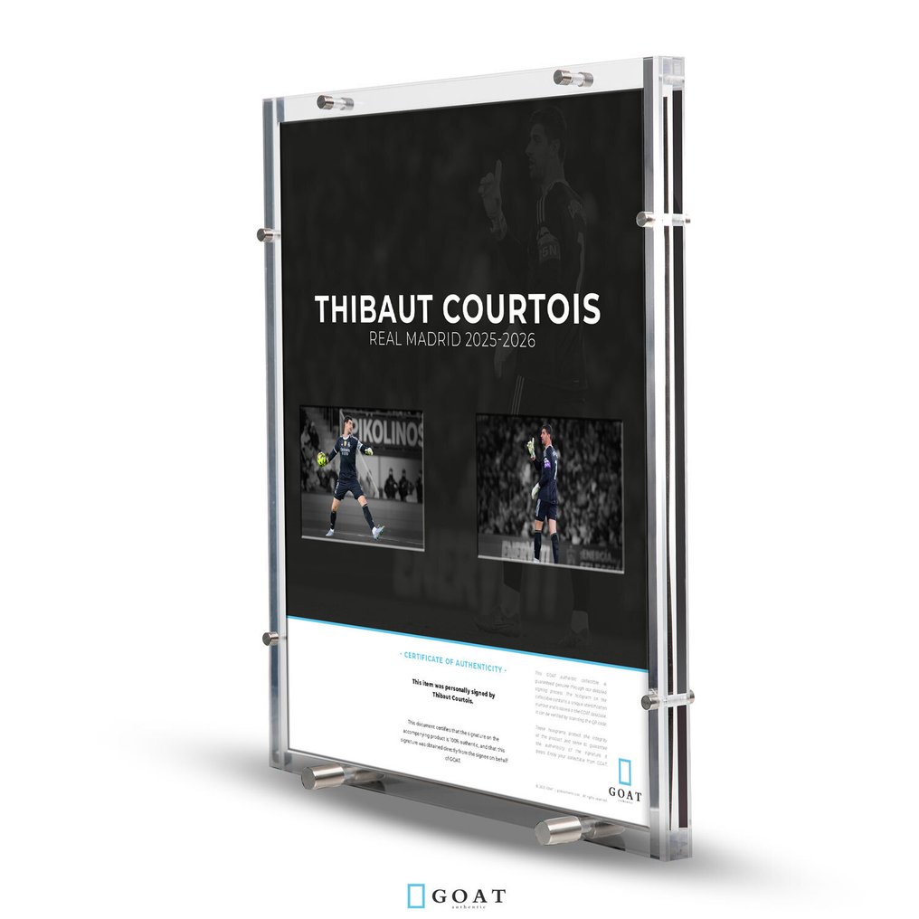 皇家馬德里 - Thibaut Courtois - 足球運動衫  #1.0