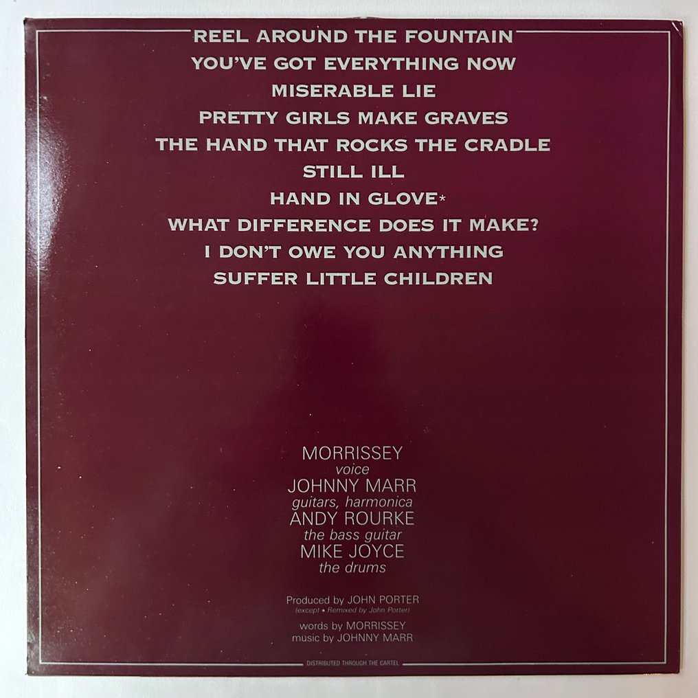 The Smiths - The Smiths (1st pressing!) - Disque vinyle unique - 1984 #1.0