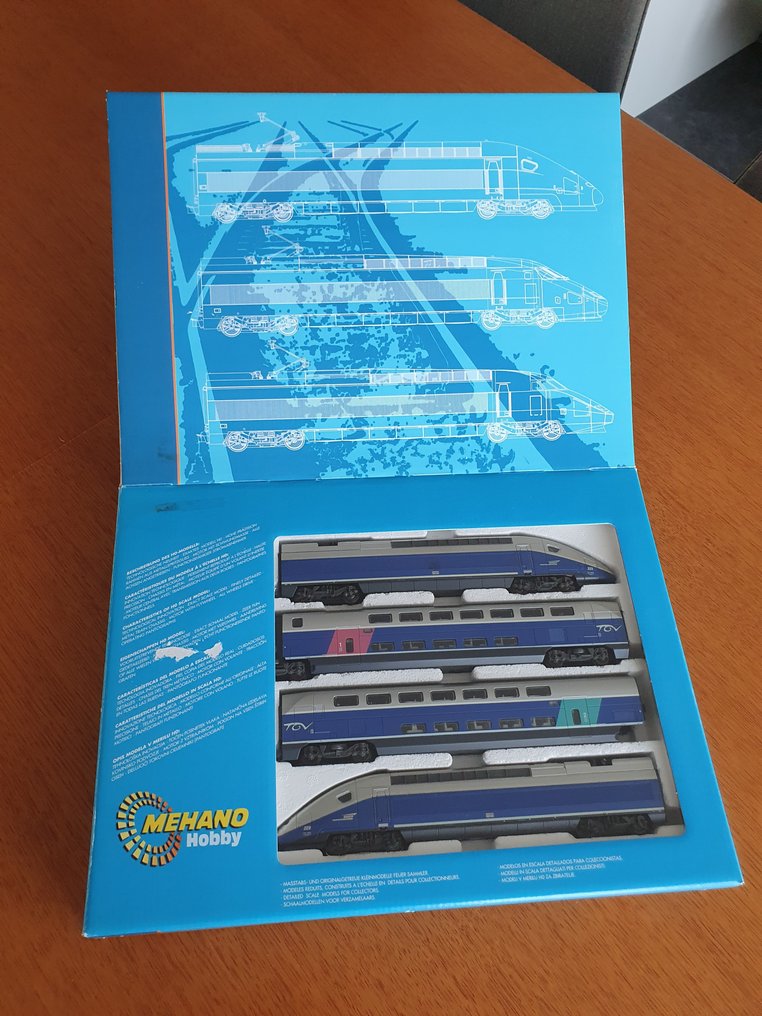 Mehano H0 - T688 - Modellbahn (1) - Vierteiliger TGV duplex - SNCF #1.0