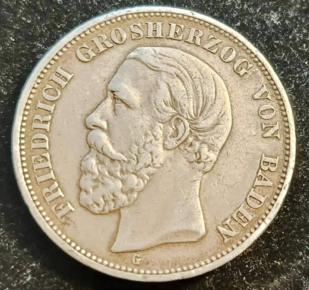 Germany, Empire Friedrich I. 5 Mark 1900, Baden (No reserve price) #1.0