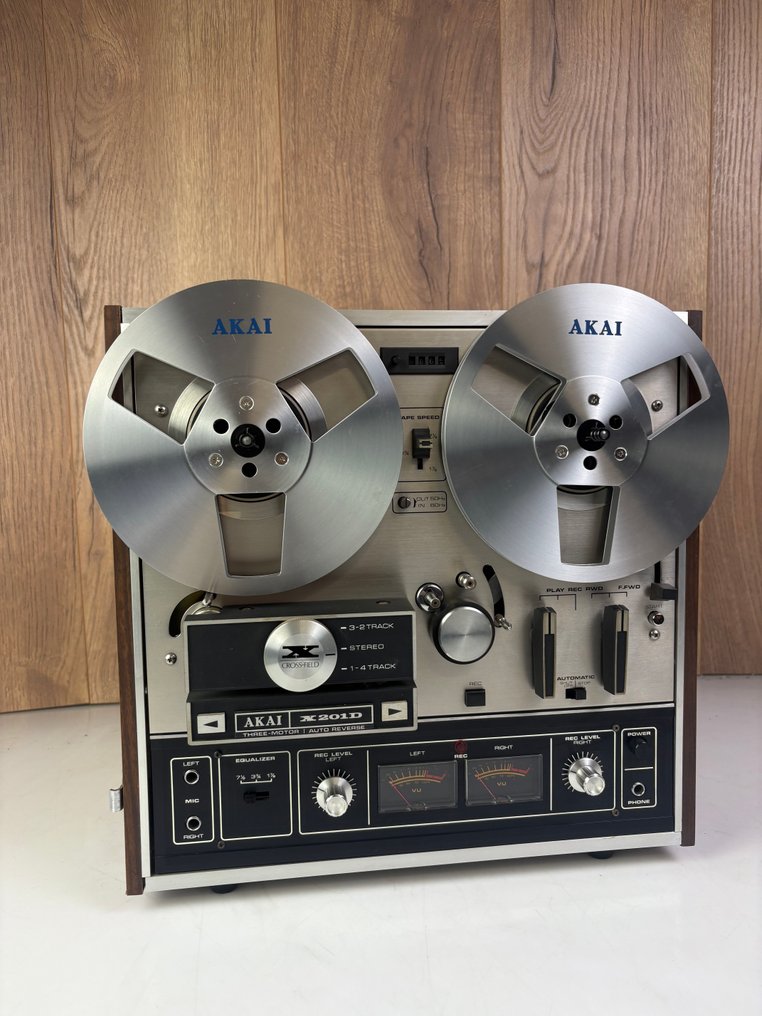 Akai - X-201D - 4 track Reel to reel deck 18 cm #1.0