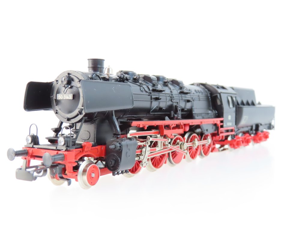 Märklin H0 - 3615 - Locomotivă cu abur pe cărbuni (1) - BR 50 metri kuiptender, digital - DB #1.0
