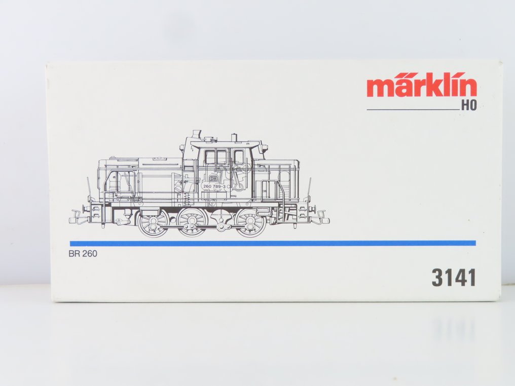 Märklin H0 - 3141 - Locomotive diesel (1) - BR 260 - DB #2.1