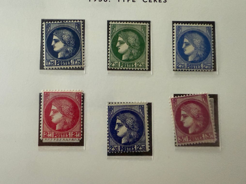 Franciaország - Yvert 372/418 „Év 1938” új példányokban **/* - TB #2.1