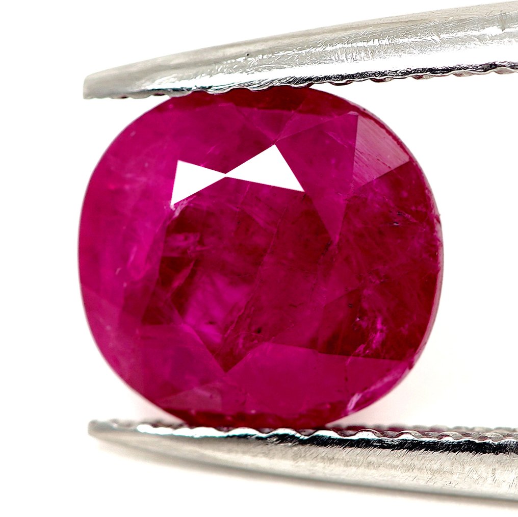 χωρίς τιμή ασφαλείας - 1 pcs Ρουμπίνι - 1.88 ct - Bellerophon Gemlab #1.0