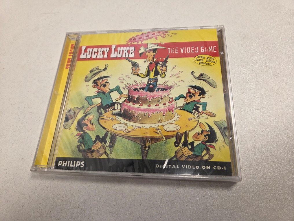 Philips - CD-i - Lucky Luke The Video Game - Videospill - I original forseglet eske #1.0