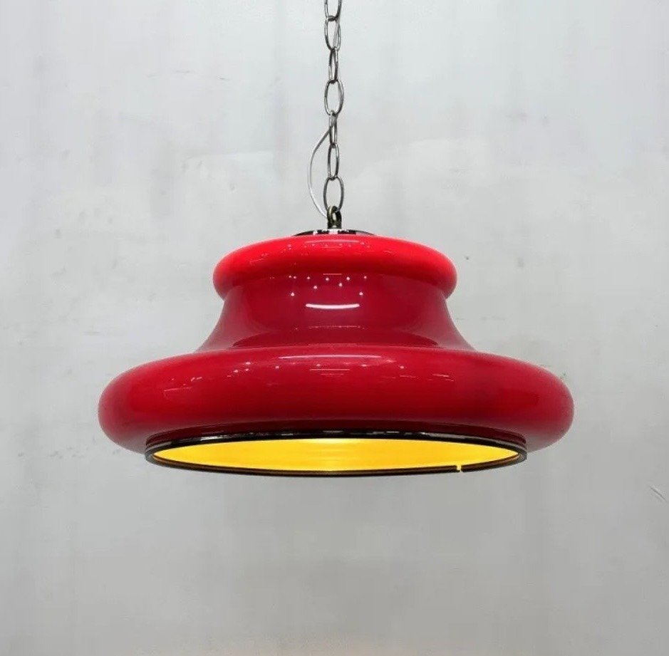 Hanging lamp - Space age / mid century lamp - acryl - Pendant Lamp #1.0