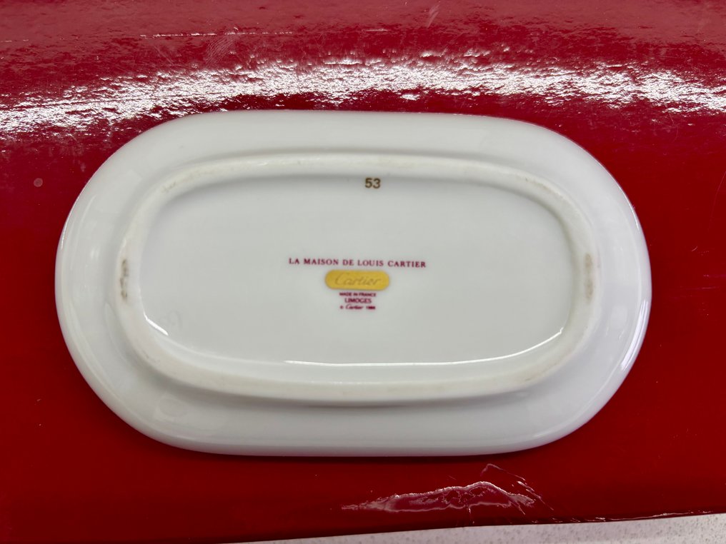 Cartier, Limoges - Askfat - Porslin #3.2