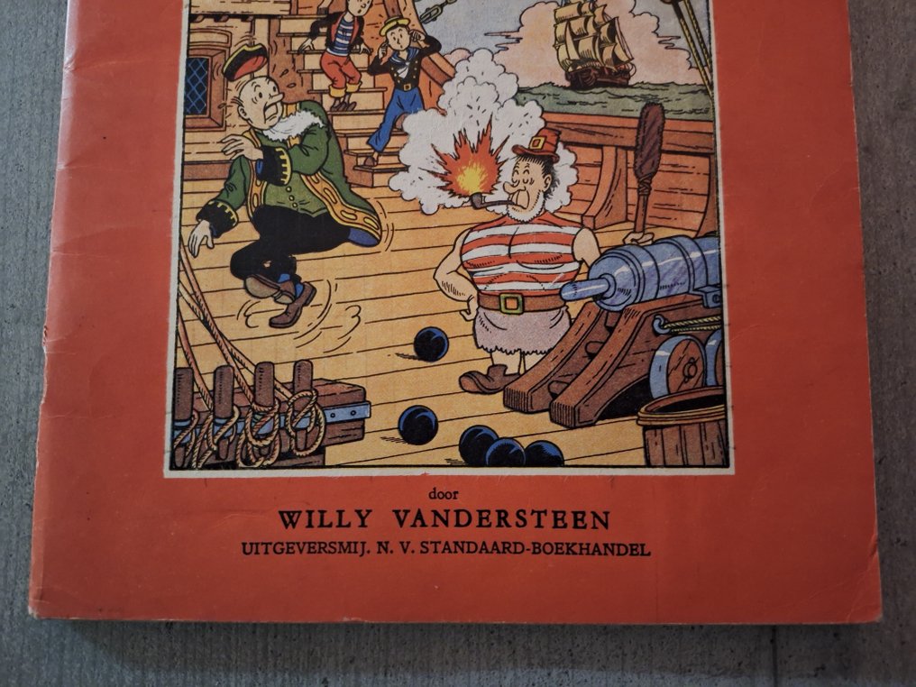 Suske en Wiske RV-24 - De Kleppende Klipper - 1 Album - Ensipainos - 1955 #2.1