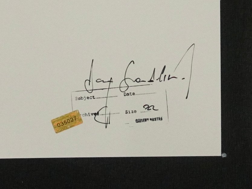 James Gandolfini - Portrait - Fine Art Photographie - XL 42x30 cm - Limited Edition - Gallery Stamp & Curator Signature - Collector - No Reserve #3.2