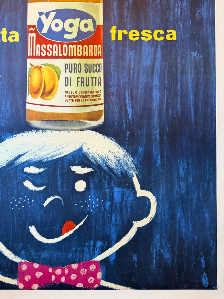 Anonimo - Poster pubblicitario-Succhi di frutta Yoga-Massalombarda #3.2