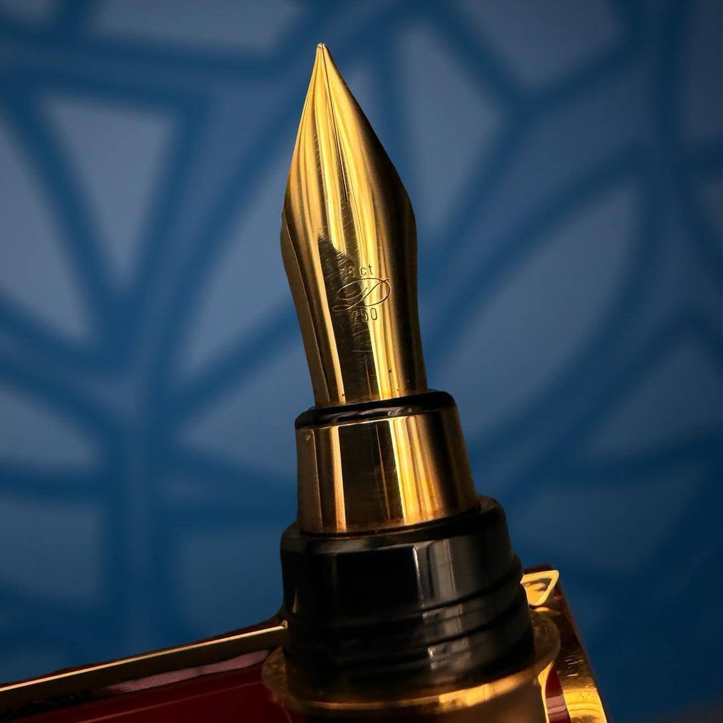 PLUMA ESTILOGRAFICA, S.T. Dupont - MONTPARNASSE LACA BURDEOS - Fyldepen #4.3