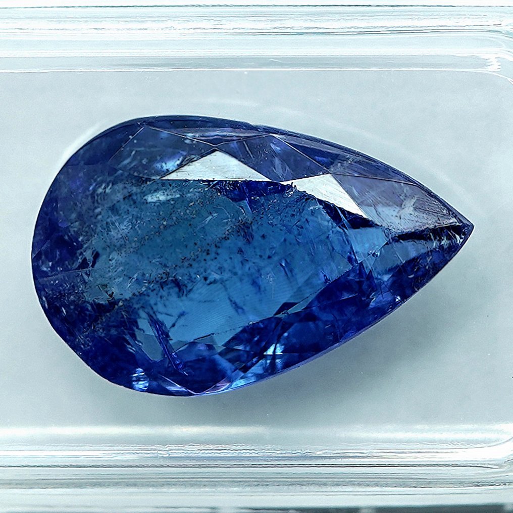 Zonder minimumprijs - 1 pcs Blauw, Violet Tanzaniet - 4.77 ct - International Gemological Institute (IGI) #1.0