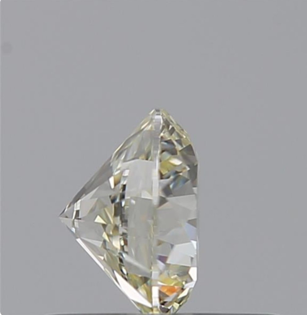 Nincs minimálár - 1 pcs Gyémánt  (Természetes)  - 0.46 ct - Kerek - K - VS1 - Nemzetközi Gemmológiai Intézet (IGI) - Ex Ex Ex Nincs #3.2