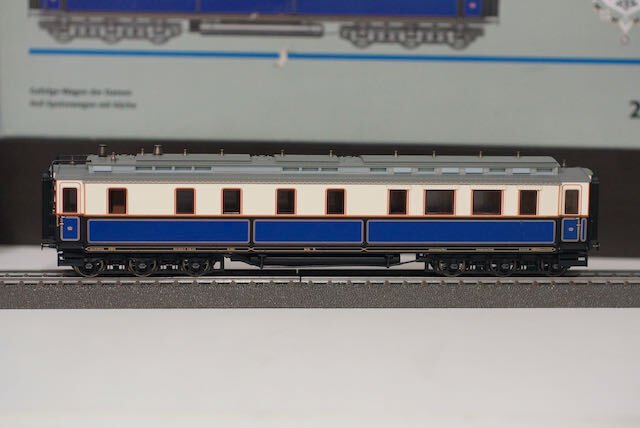 Märklin H0 - 2681 / 8 9267 - Modellvonat-személyszállító vagonszett (1) - 2 részes készlet 'Hofzug Keizer Wilhelm II'. - KPEV #4.3