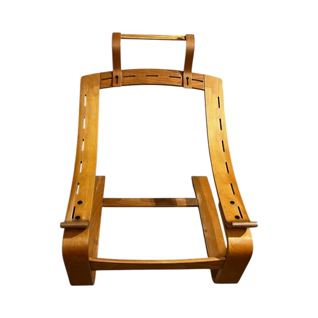 Ake Fribyter - Pihenőágy - Fa, Bőr - Nelo Bentwood Relax szék #4.3