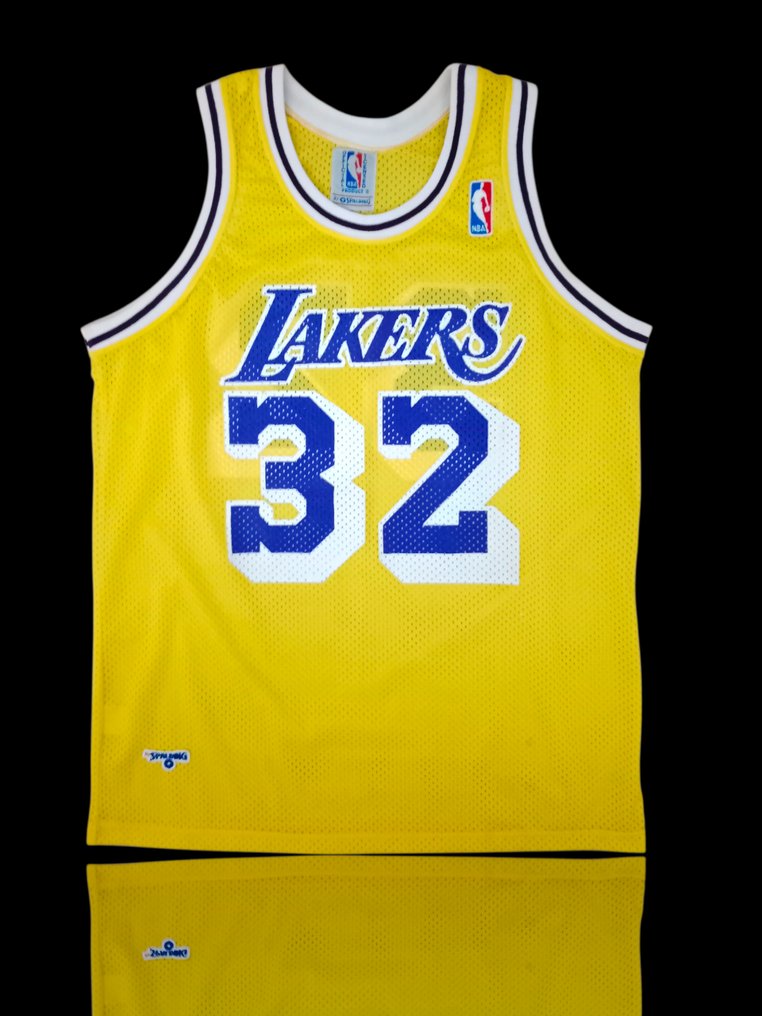 洛杉矶湖人队 - NBA - Magic Johnson - 1989 - 篮球球衣, 电子游戏光谱 & #2.1