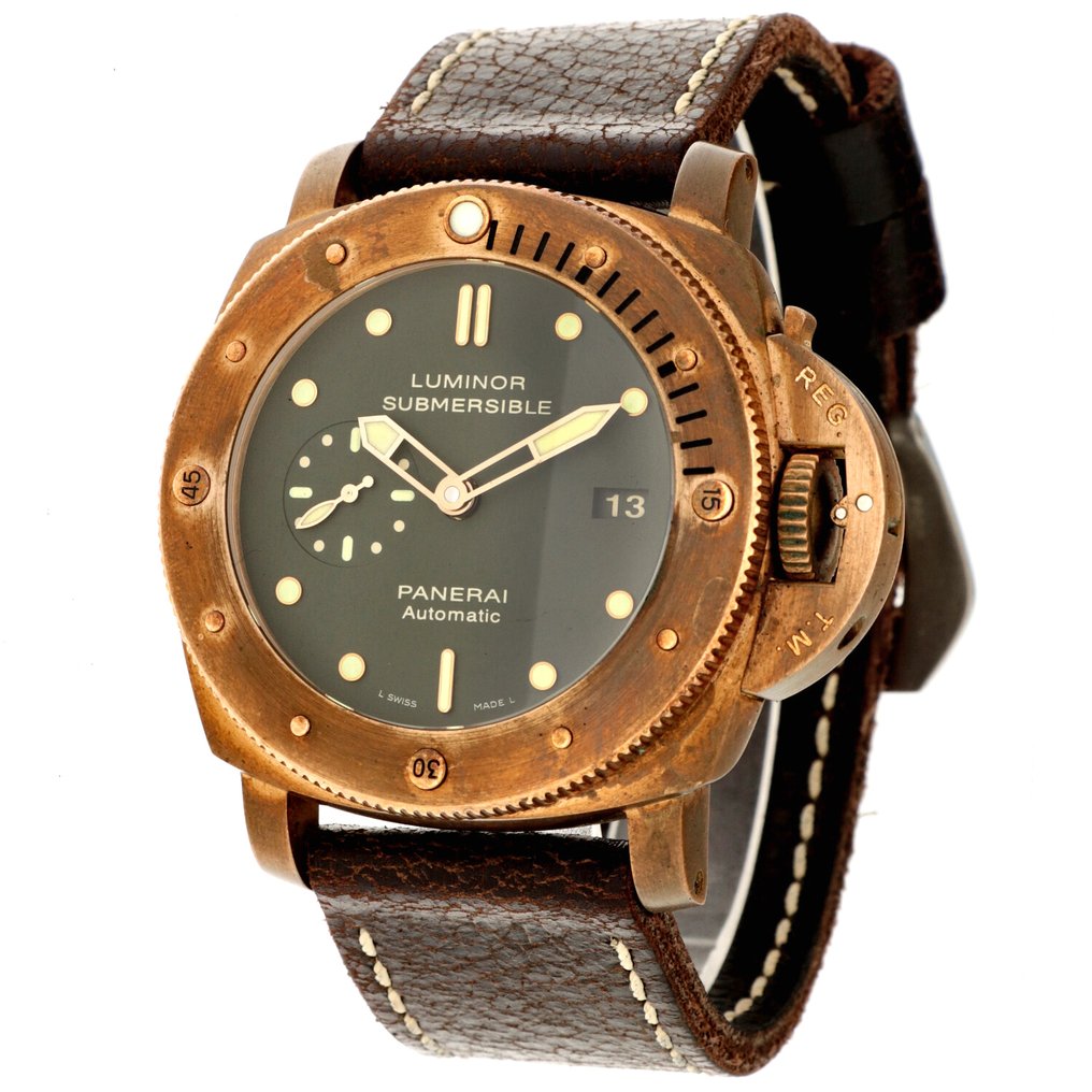 Panerai - Luminor Submersible 1950 "Bronzo" - PAM00382 - Uomo - 2012 #1.0