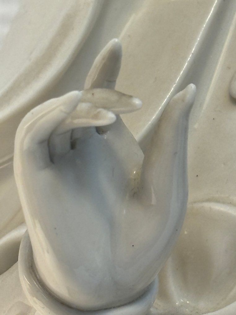 Jolie statue blanc de chine guanyin - blanc de chine - China (Sem preço de reserva) #2.1