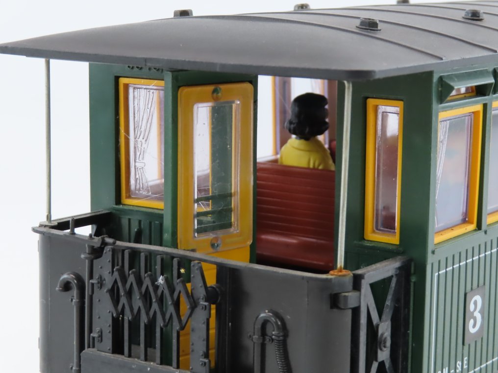 LGB G - 3040 - 模型火车客运车厢 (1) - 两人座客车厢，第三等级 - LBM. St E #4.3