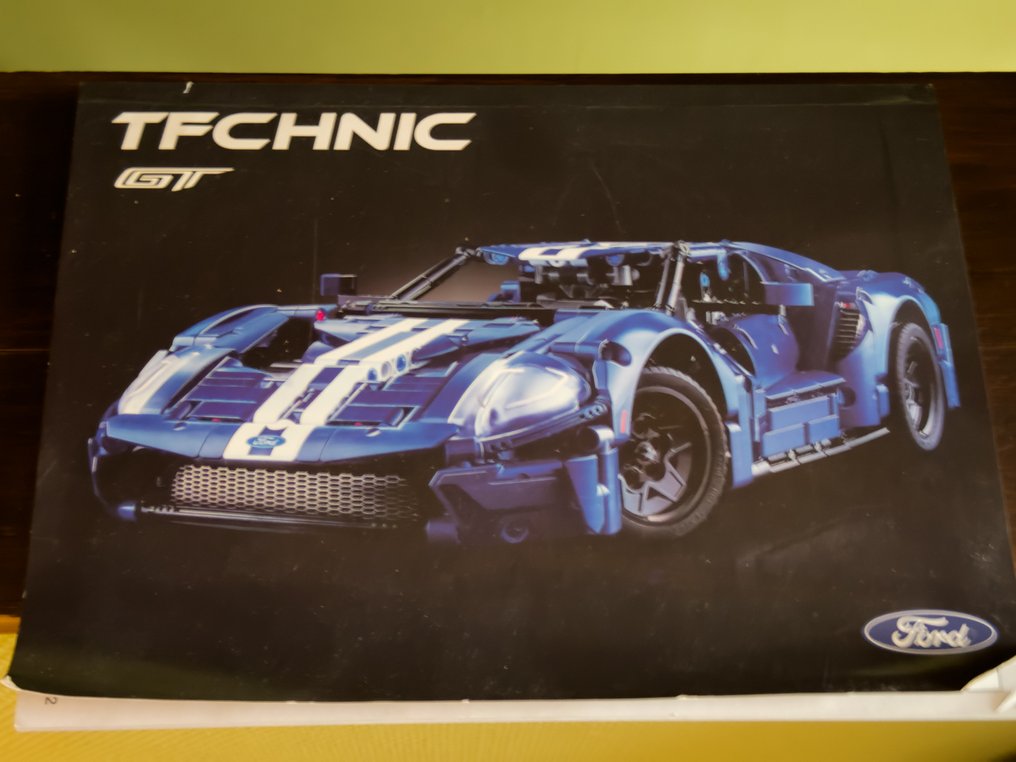 Modèle réduit  (2) - Ford GT GEEN LEGO - Compatible avec Lego 42154 #3.2