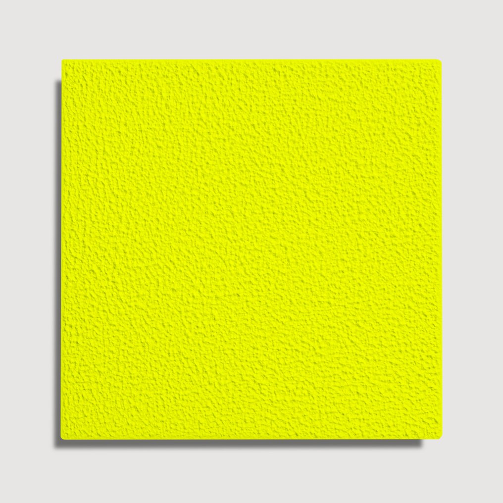 Peter Halley (1953) - Yellow Cell #1.0