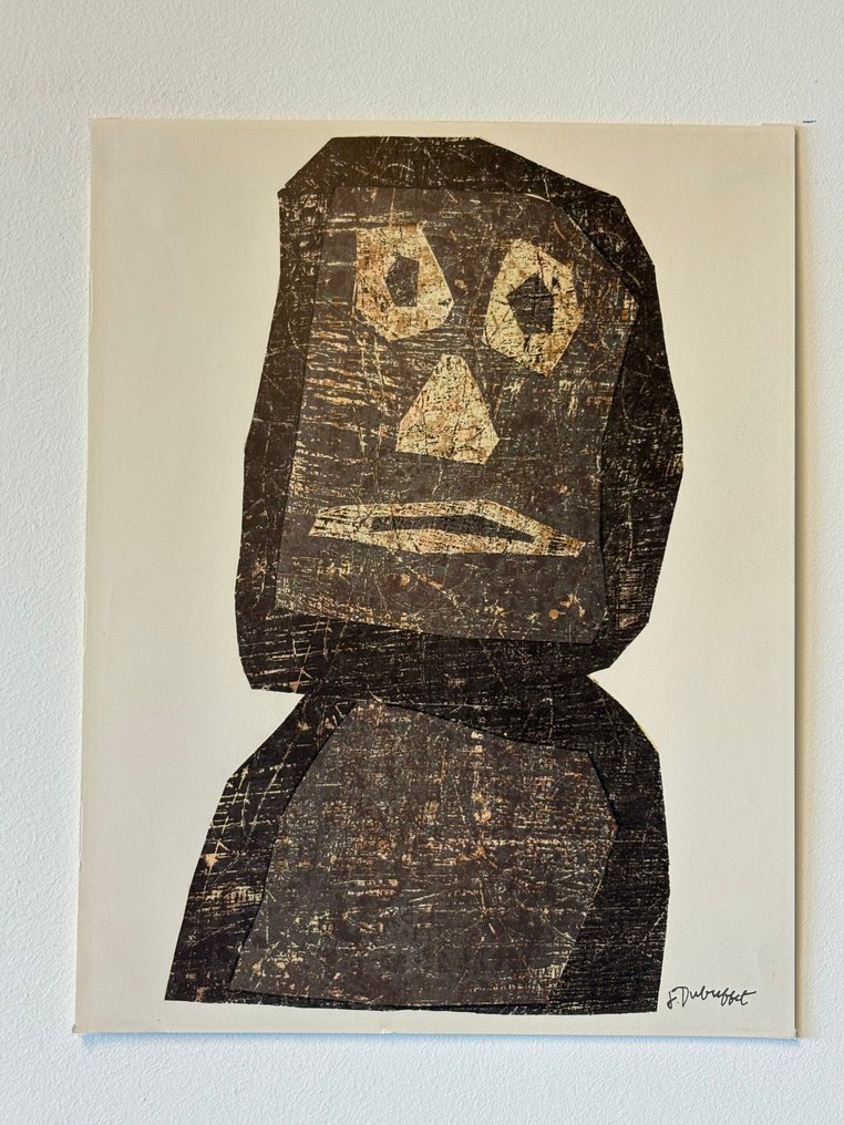 Jean Dubuffet (1901-1985) - Lithographie originale pour XXe Siècle #2.1