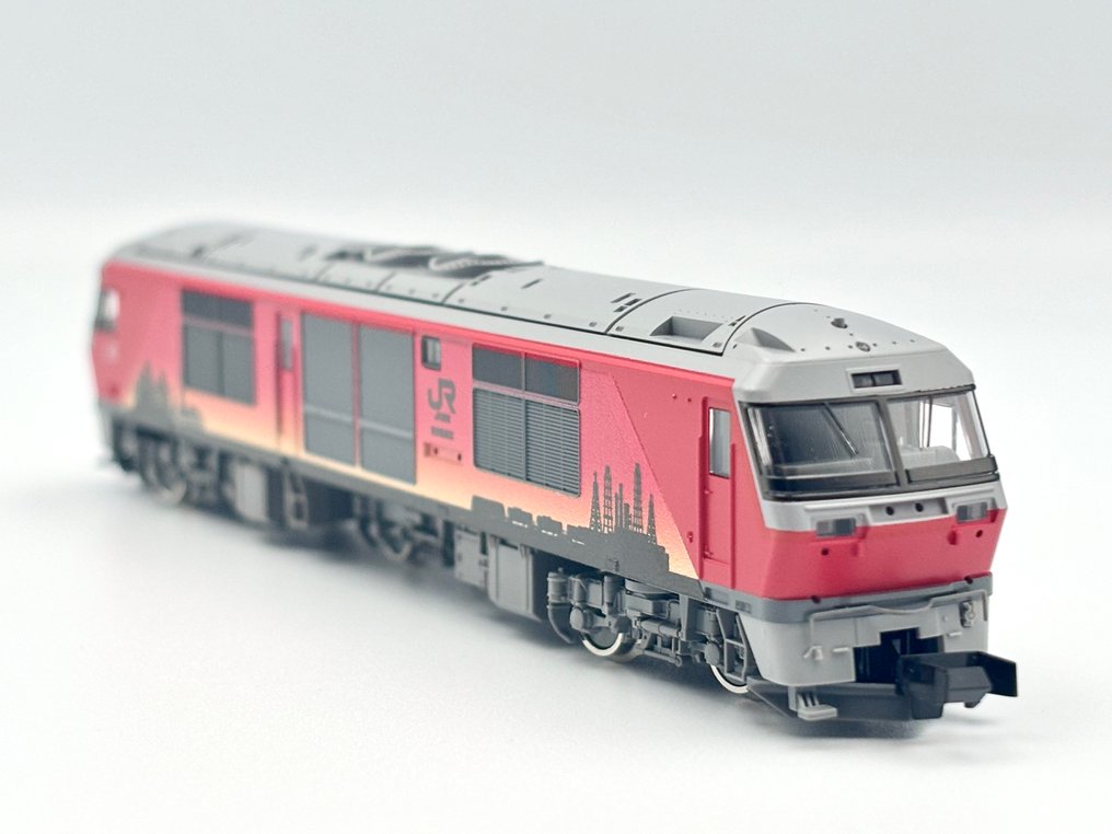 TOMIX N - 2253 - Modelltåg (1) - DF200‑200 diesellokvagn nr 201 “Ai‑Me” - JR #4.3