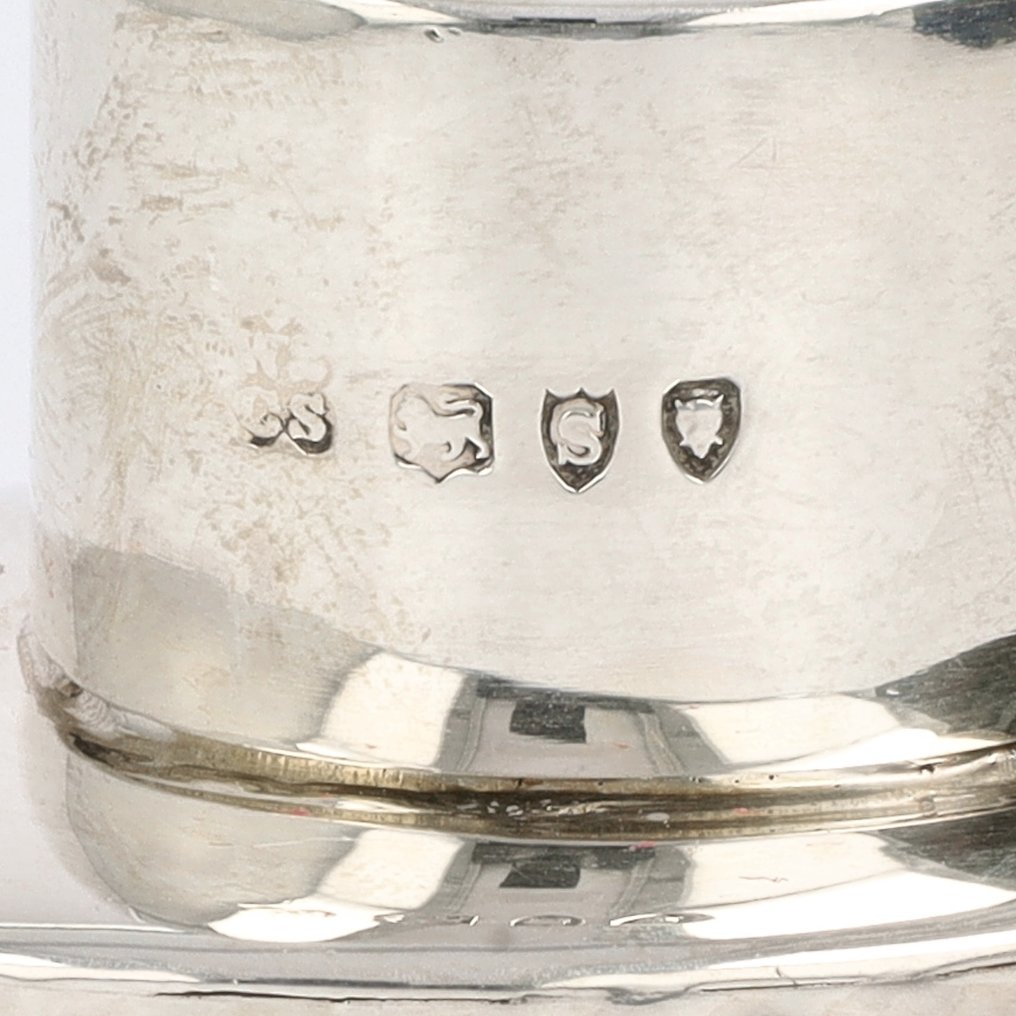 Walter & Charles Sissons (Londen 1893) - Scatola - .925 argento #3.2