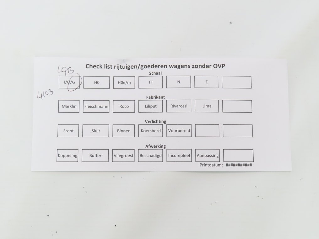 LGB G - 4103 - Τρένο μοντελισμού μεταφοράς εμπορευμάτων (1) - Δύο φορτωμένα κοντέινερ με φορτίο. - P&O #4.3