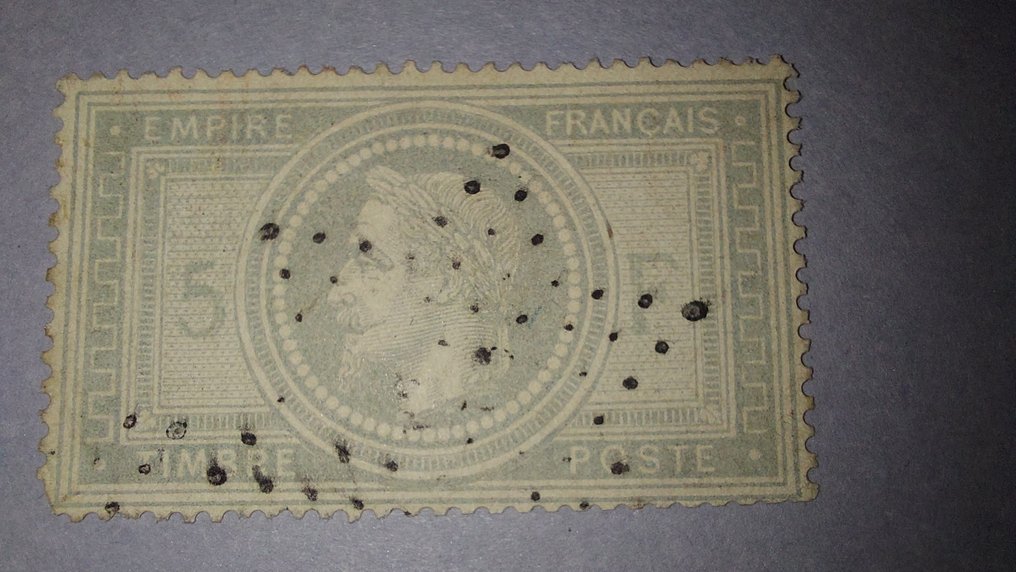 Francia 1869 - Timbre Francia clásico - Yvert 33 #1.0