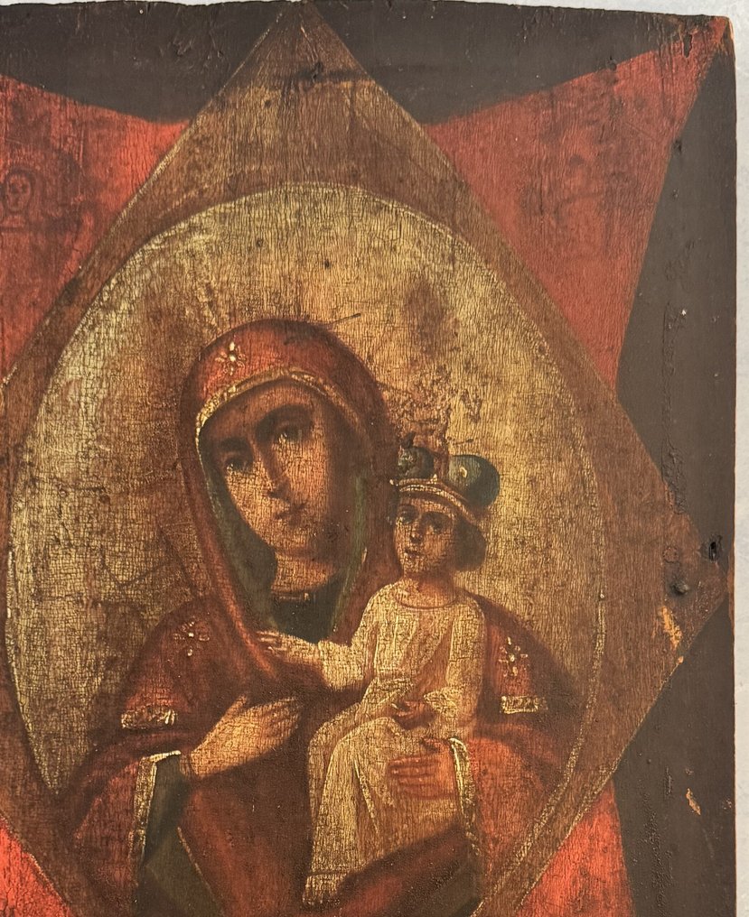 Icône - Mère de Dieu du Buisson ardent - Bois #3.2