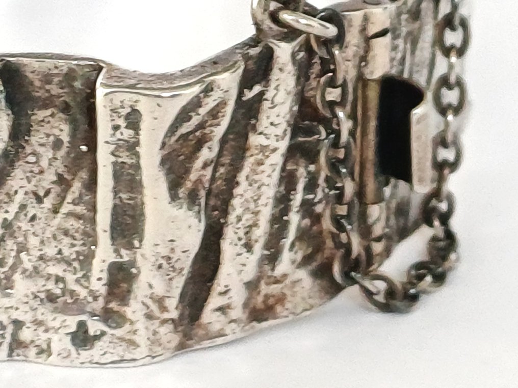 Turun Hopea - 银 - 手镯 - 2厘米品种芬兰 #3.2