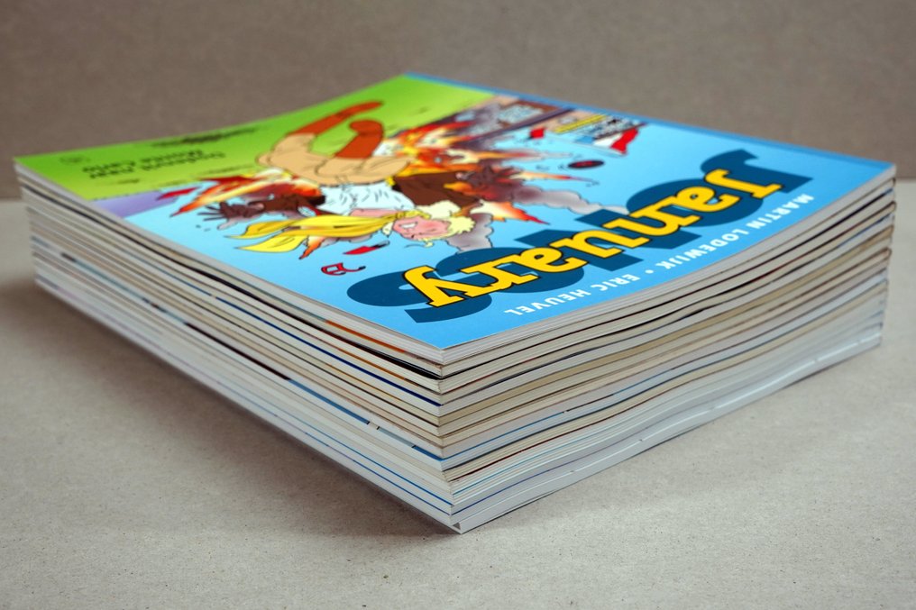 January Jones 1 t/m 12 - opeenvolgende reeks SC - 16 Album - 各種版本 - 1988/2022 #4.3