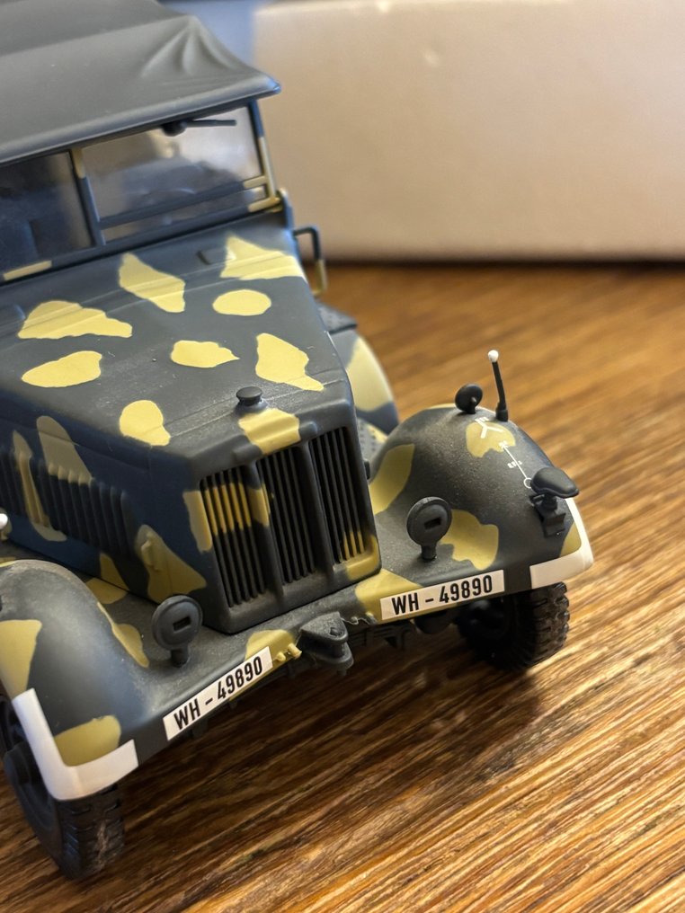 Minichamps 1:35 - Modellino di veicolo militare - Minichamps Sd.Kfz. 7 Halftrack 1:35 – Zeldzaam Verzamelmodel #2.1