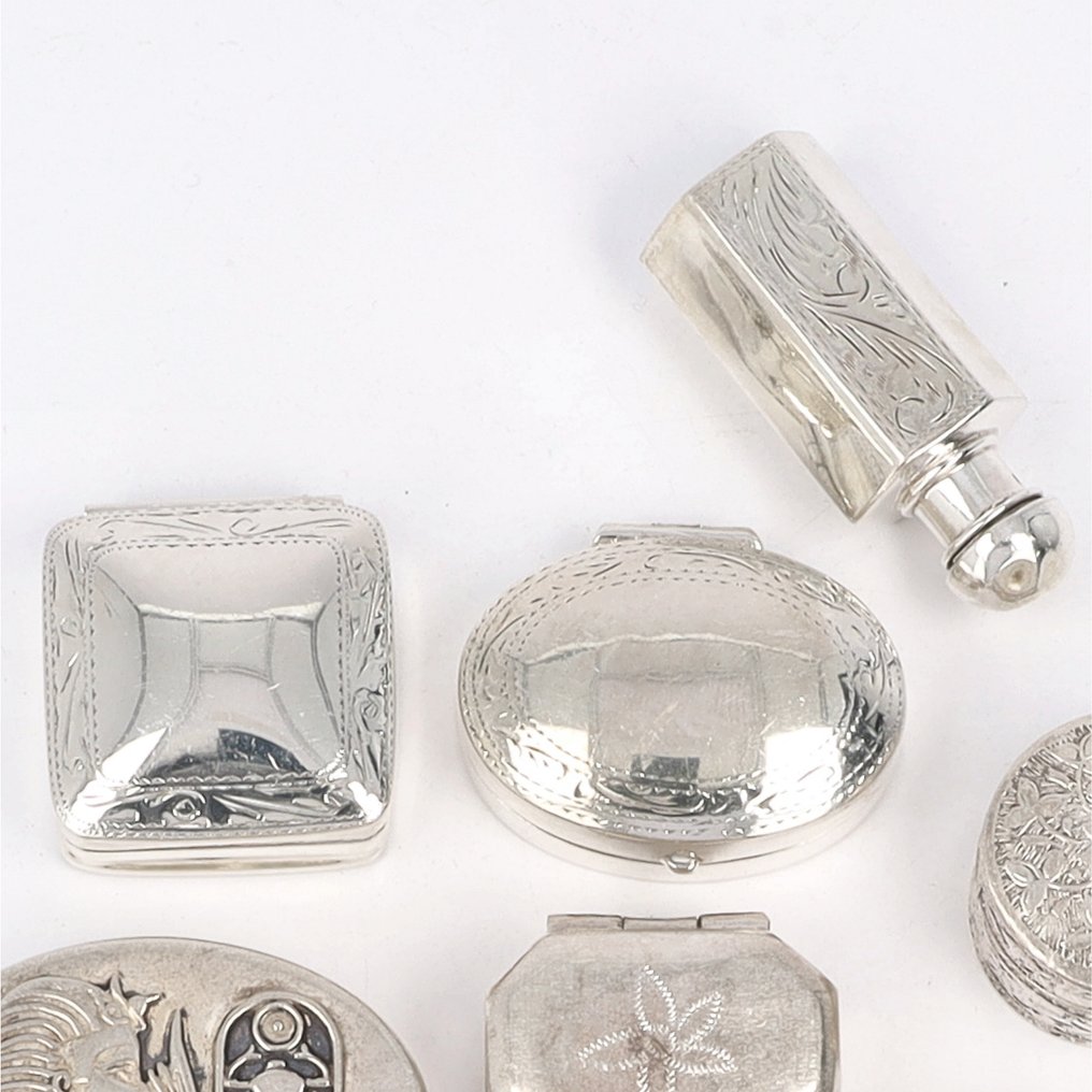 Pudełko na pigułki (8) - Srebro pr. 925, Srebro pr. 800, Srebro pr. 900 #3.2