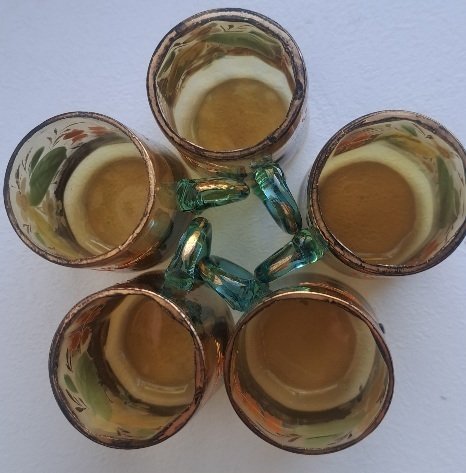 Σετ ποτηριών για οινοπνευματώδη (5) - Κρύσταλλο - Σετ παλαιού ποτού #3.2