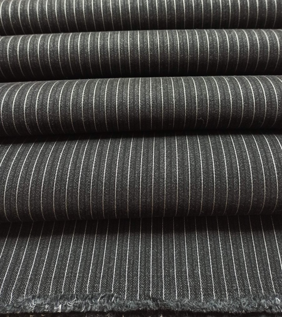 A431 - 630 x 160 cm - Prezioso tessuto in pura lana ed elastan - Textile  - 630 cm - 160 cm #4.3