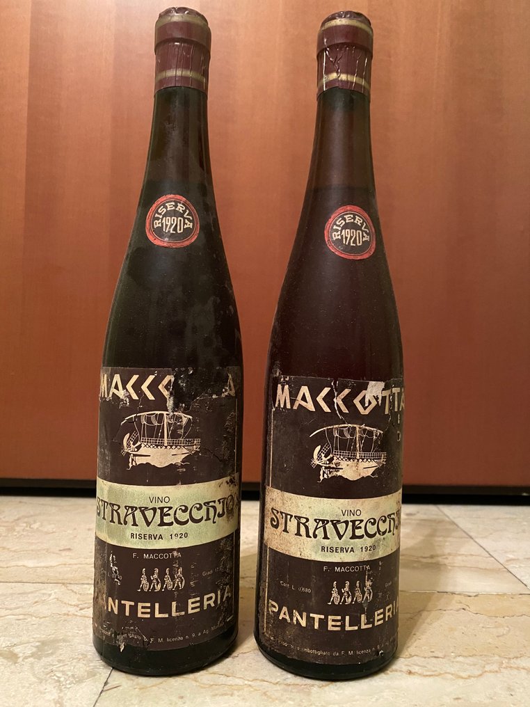 1920 Maccotta Stravecchio Riserva Pantelleria - Pantelleria Riserva - 2 Bottles (0.75L) #1.0