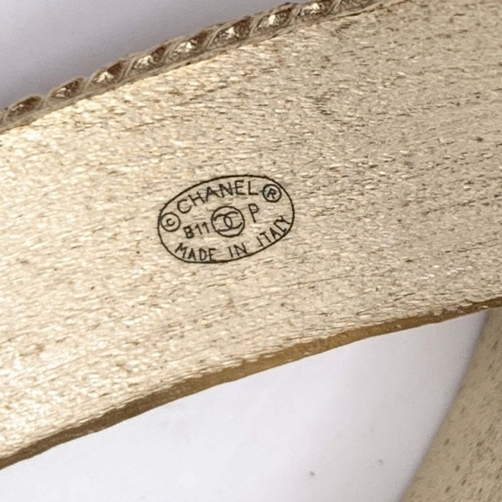 Chanel - 黄铜色 - 有开口手链 #3.2