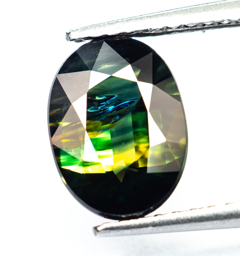 沒有保留價 藍寶石  - 2.45 ct - Bellerophon Gemlab - 多彩 #2.1