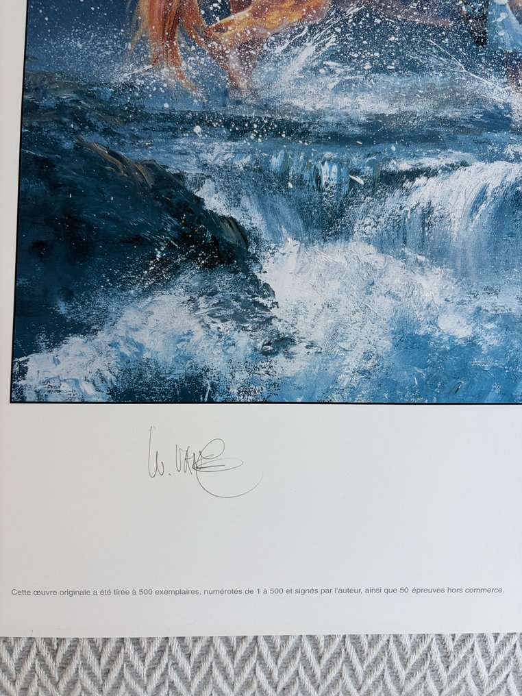 William Vance Print - Marshal Blueberry - 1993 #3.2