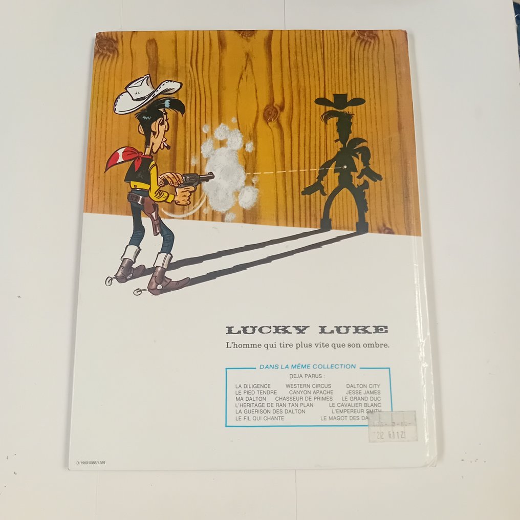 Lucky Luke T43 à T47 - 5x C - 5 Album - Πρώτη έκδοση - 1975/1980 #2.1